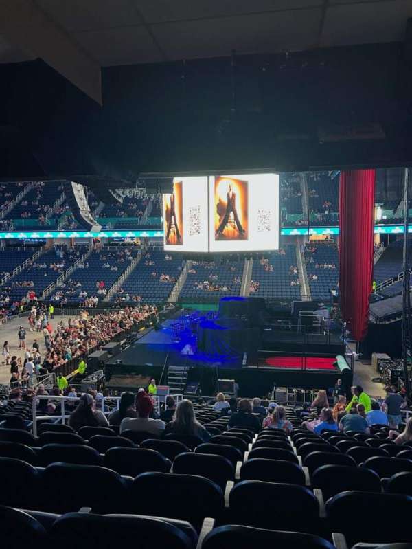First Horizon Coliseum, section: 128, row: WC, seat: 6