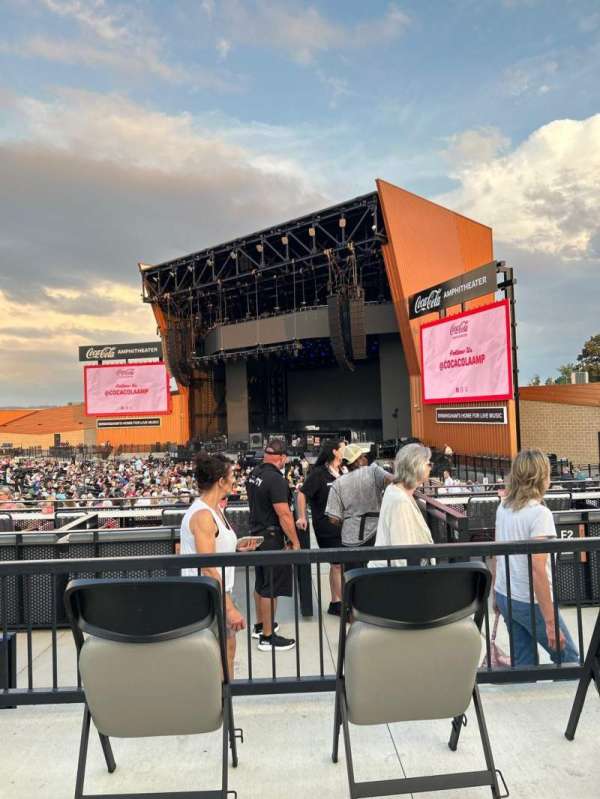Coca-Cola Amphitheater, section: 201, row: ADA, seat: 8 Wall