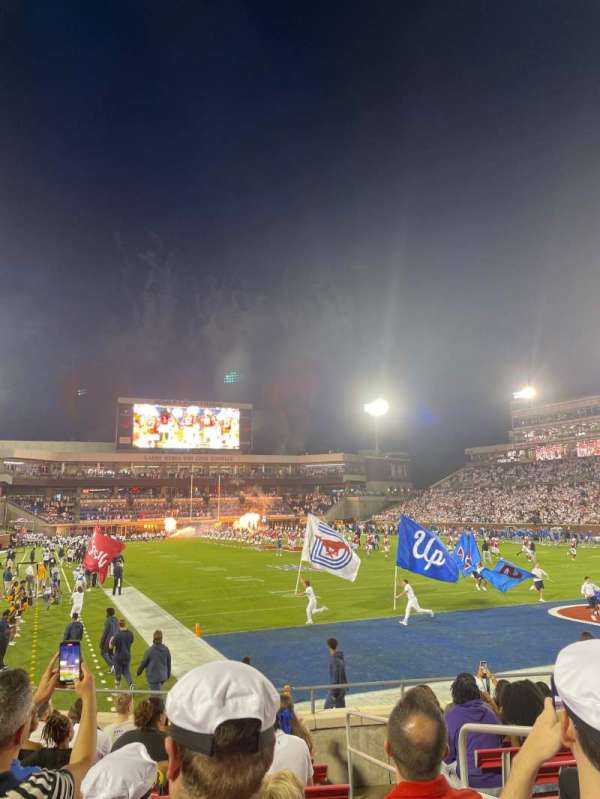 Gerald J. Ford Stadium, section: 117, row: 10, seat: 4