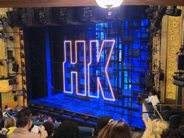 Neil Simon Theatre, section: Front Mezzanine R, row: F, seat: 24