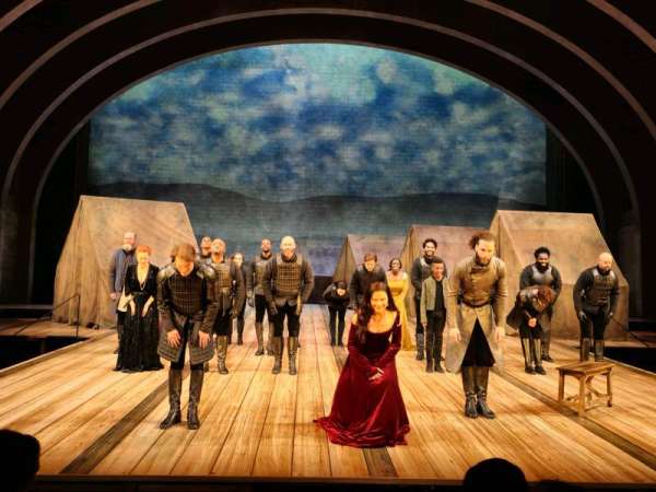 Vivian Beaumont Theater, section: Orchestra C, row: F, seat: 302
