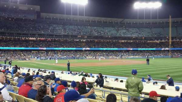 Dodger Stadium, section: 40FD, row: G, seat: 5