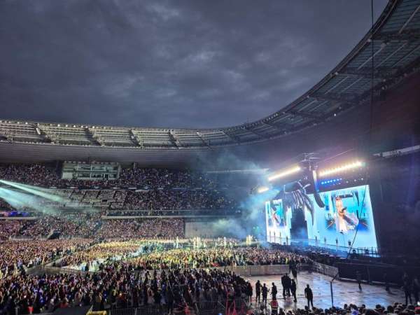 Stade de France, section: H1, row: 23, seat: 12