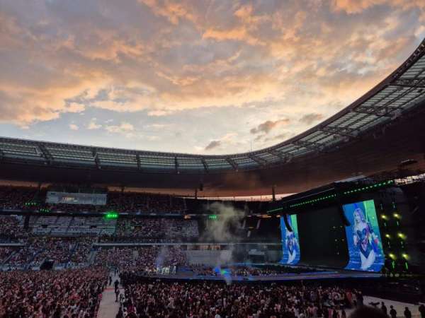 Stade de France, section: G8, row: 20, seat: 23