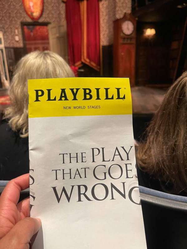 New World Stages - Stage 4, section: Orchestra C, row: B, seat: 109