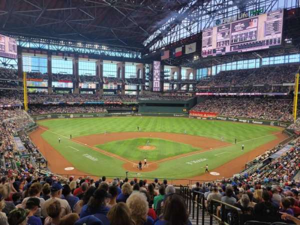 Globe Life Field, section: 114, row: 16, seat: 20