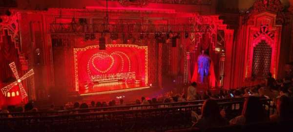 Hollywood Pantages Theatre, section: Mezzanine LC, row: M, seat: 310