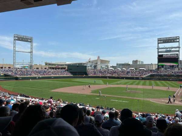 Charles Schwab Field, section: 115, row: 29, seat: 12