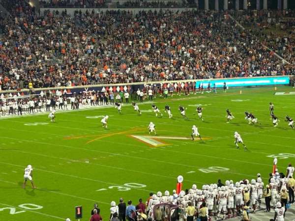 Scott Stadium, section: 111, row: PP, seat: 26