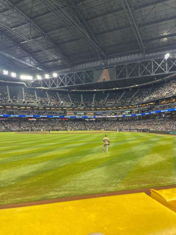 Chase Field, section: 142, row: 11, seat: 3