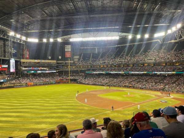 Chase Field, section: 217, row: 7, seat: 10