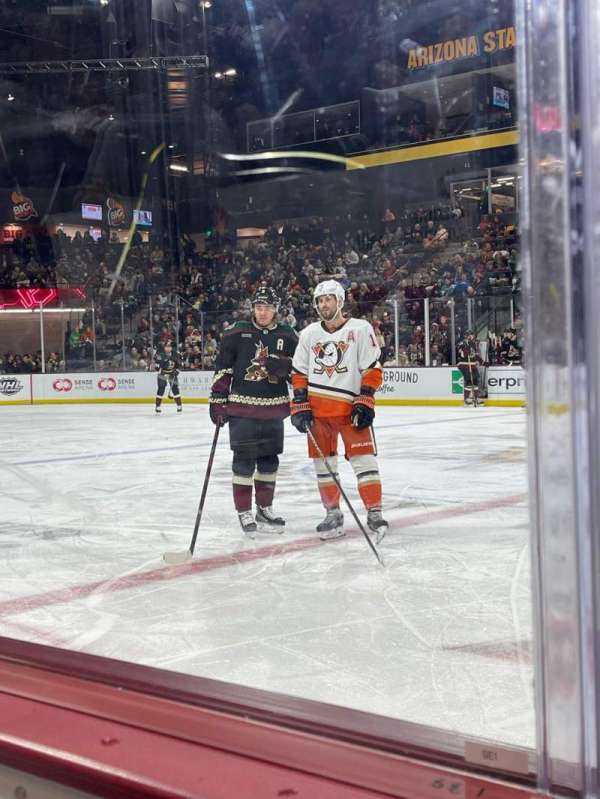 Mullett Arena, section: 111, row: A, seat: 1