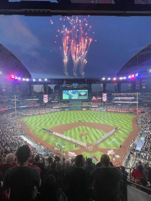 Chase Field, section: 317, row: 10, seat: 5