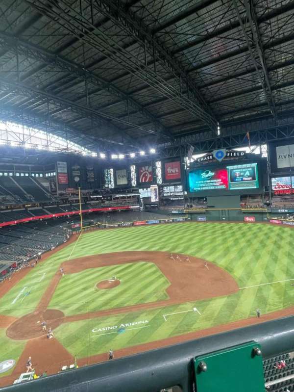 Chase Field, section: 311, row: 1, seat: 9