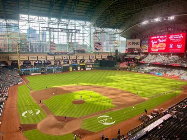 Daikin Park, section: 321, row: 1, seat: 11