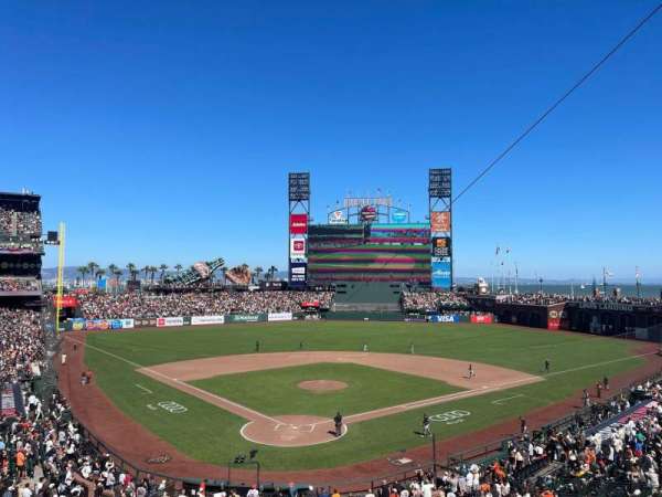 Oracle Park, section: 214, row: C, seat: 12