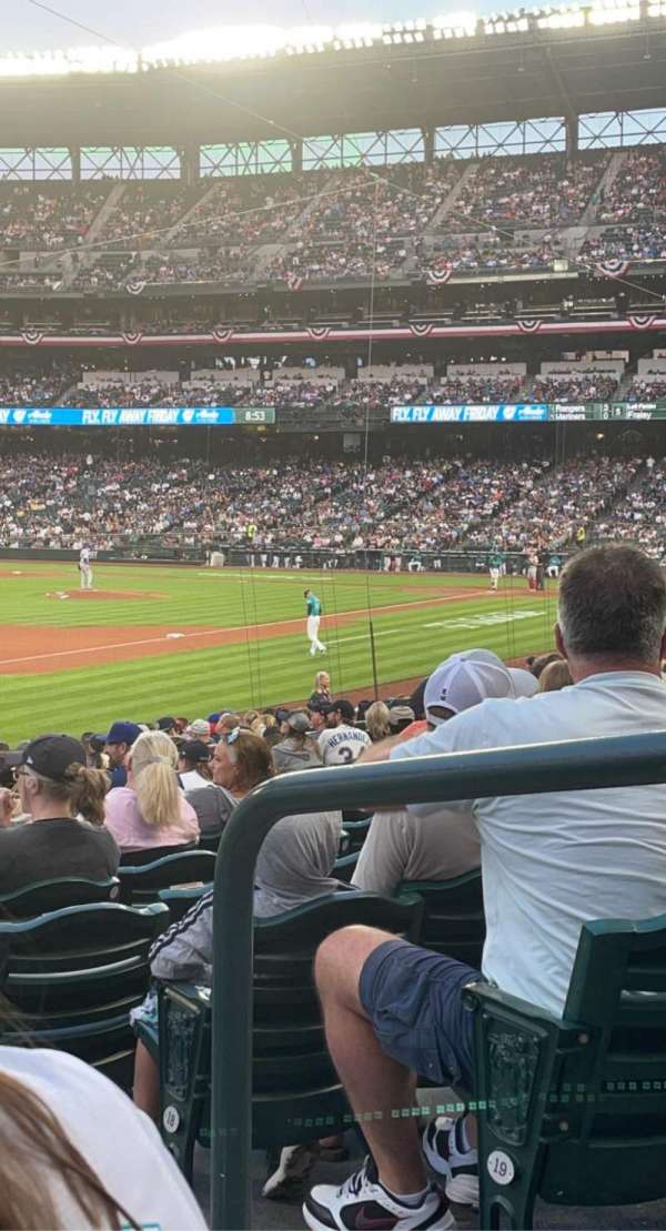 T-Mobile Park, section: 144, row: 21, seat: 2