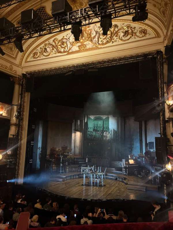 Lyric Theatre, West End, section: Dress Circle, row: A, seat: 2
