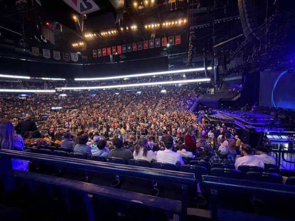 Bridgestone Arena, section: 107, row: A, seat: 12