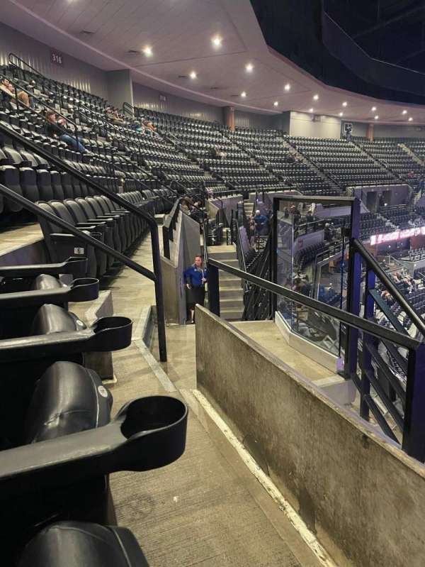 Ball Arena, section 310, row 6, seat 12, home of Denver Nuggets