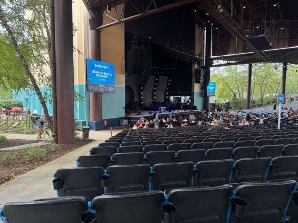 PNC Pavilion At Riverbend, section: 102, row: T, seat: 42