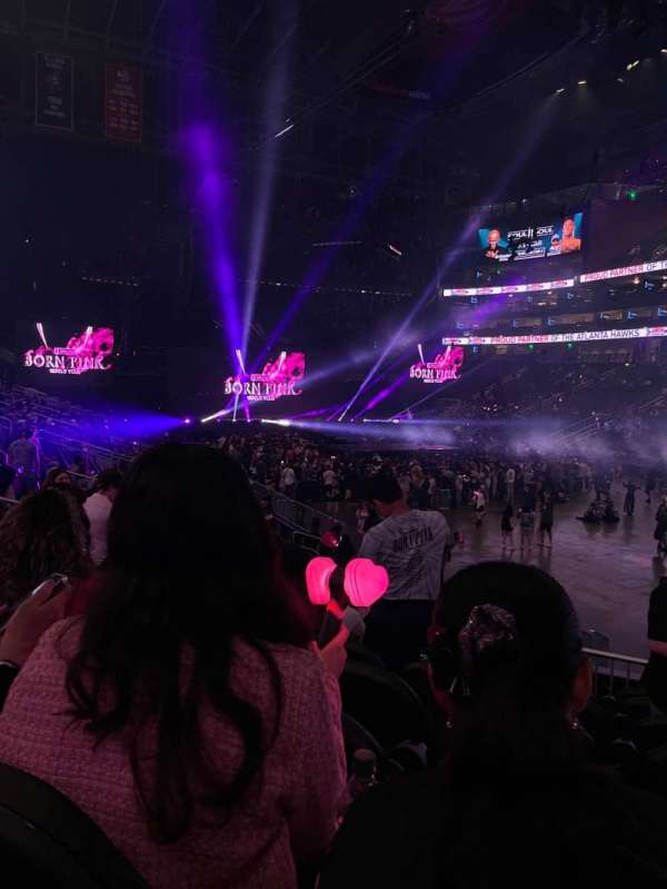 State Farm Arena, section: 116, row: Q, seat: 4