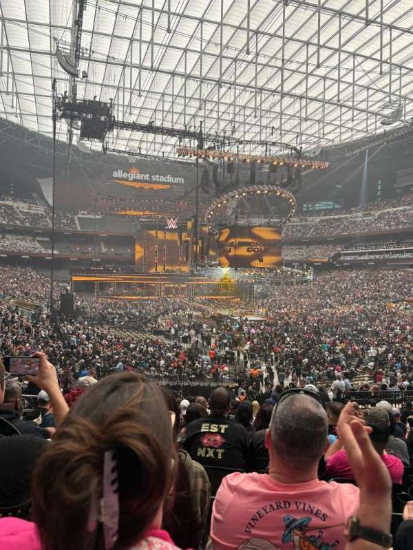 Allegiant Stadium, section: 104, row: 26, seat: 10