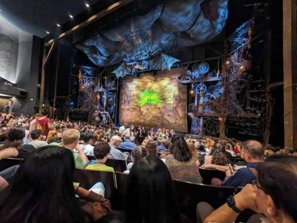 Gershwin Theatre, section: Orchestra R, row: N, seat: 18-20