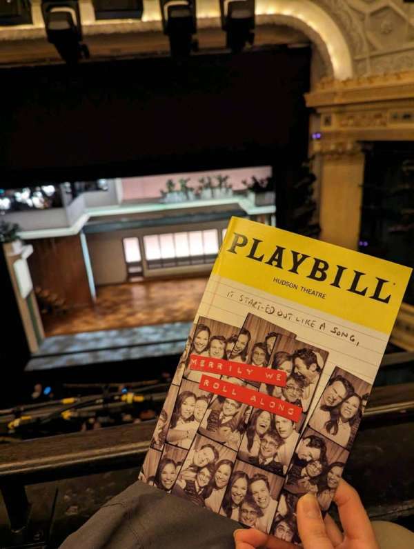 Hudson Theatre, section: Balcony C, row: A, seat: 110