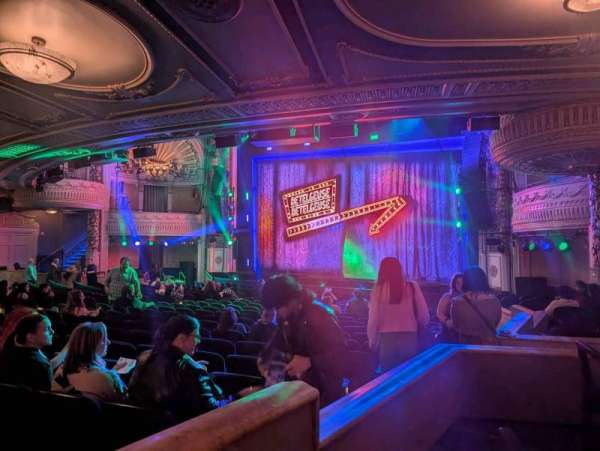 Palace Theatre, Broadway, section: Orchestra R, row: T, seat: 4