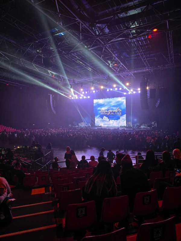 Zénith Paris, section: P, row: 16, seat: 224