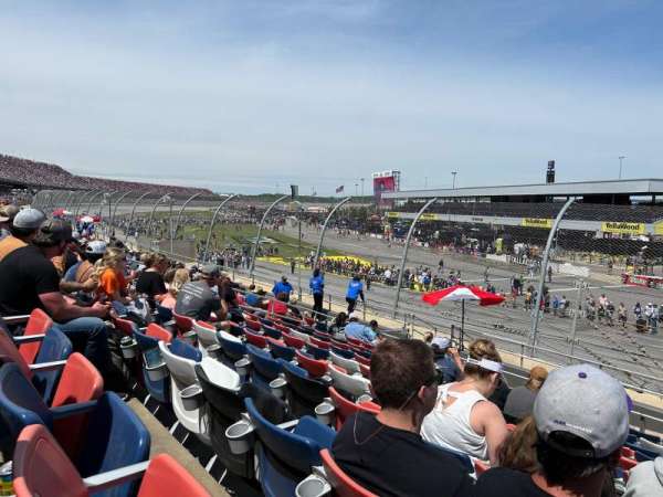 Talladega Superspeedway, section: Birmingham, row: 22, seat: 16