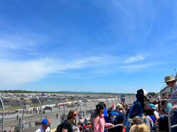 Talladega Superspeedway, section: Birmingham, row: 22, seat: 16