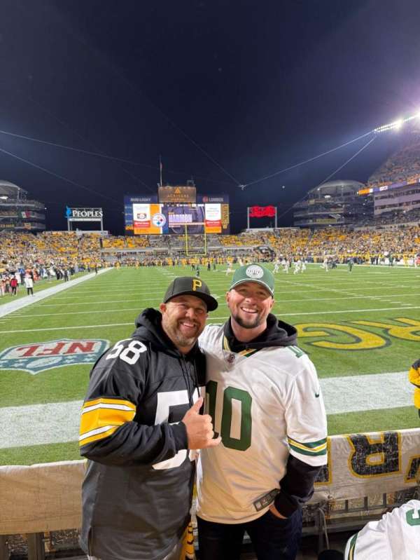 Acrisure Stadium, section: 121, row: A, seat: 10