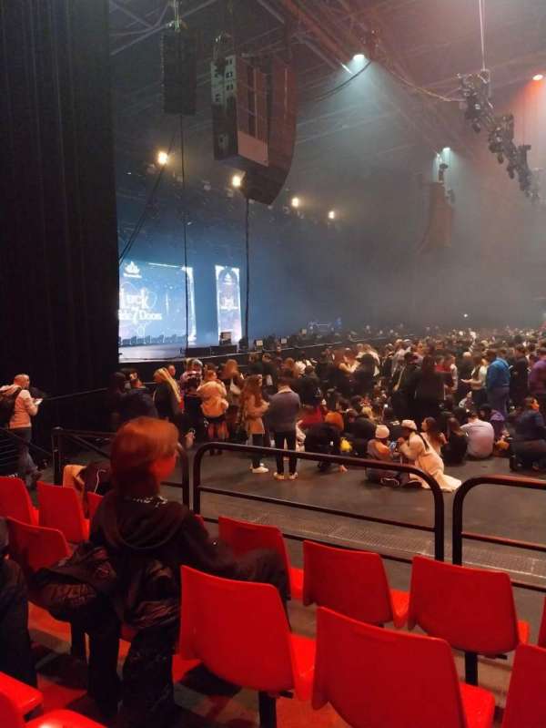 Zénith Paris, section: J, row: 8, seat: 10