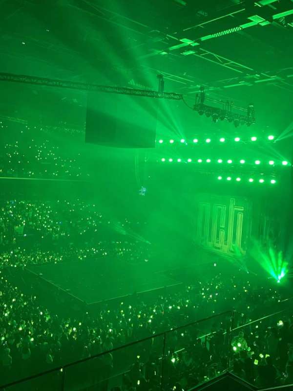 Adidas Arena, section: Balcon R, row: 82, seat: 16
