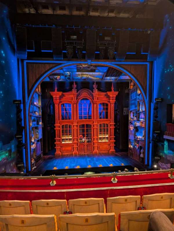 Savoy Theatre, section: Dress Circle, row: D, seat: 13