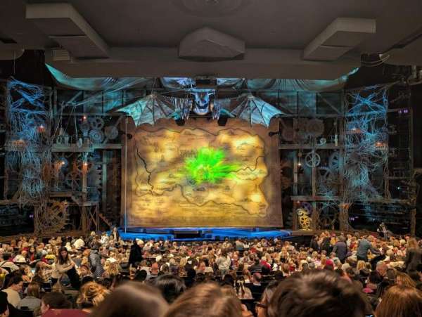 Gershwin Theatre, section: Orchestra C, row: W, seat: 109
