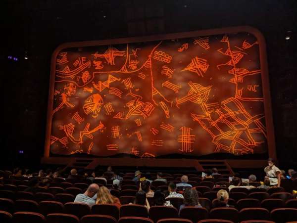 Minskoff Theatre, section: Orchestra C, row: M, seat: 119