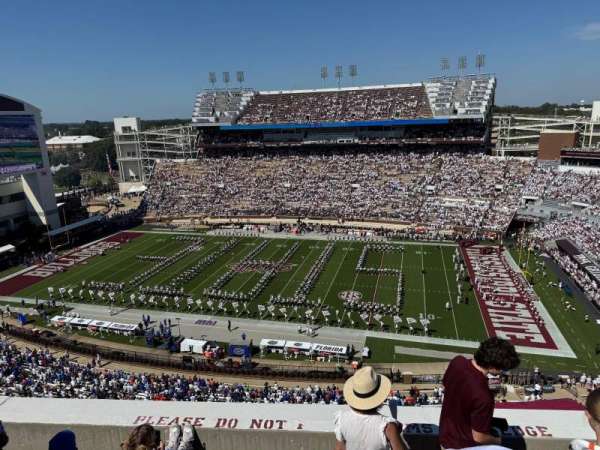 Davis Wade Stadium, section: 334, row: 4, seat: 12