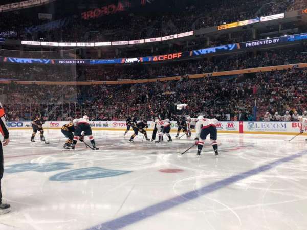 KeyBank Center, section: 116, row: 1, seat: 15-16