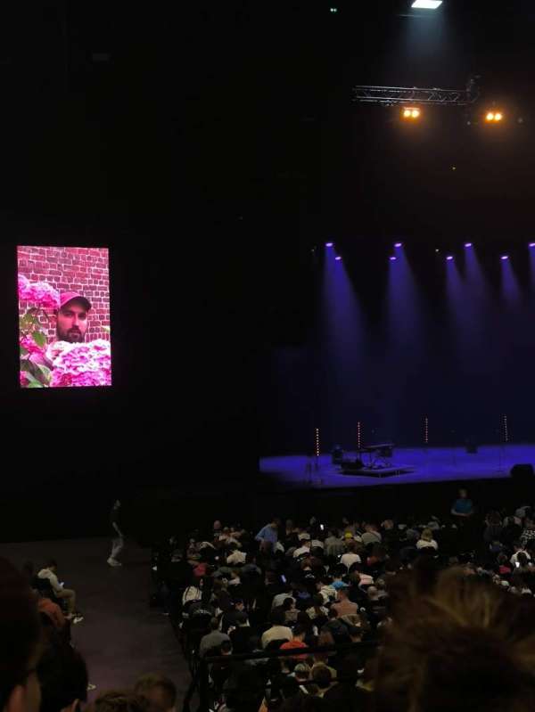 Zénith de Caen, section: D, row: 6, seat: 9