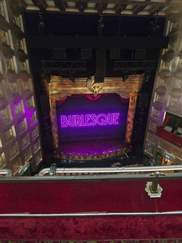 Savoy Theatre, section: Grand Circle, row: b, seat: 17