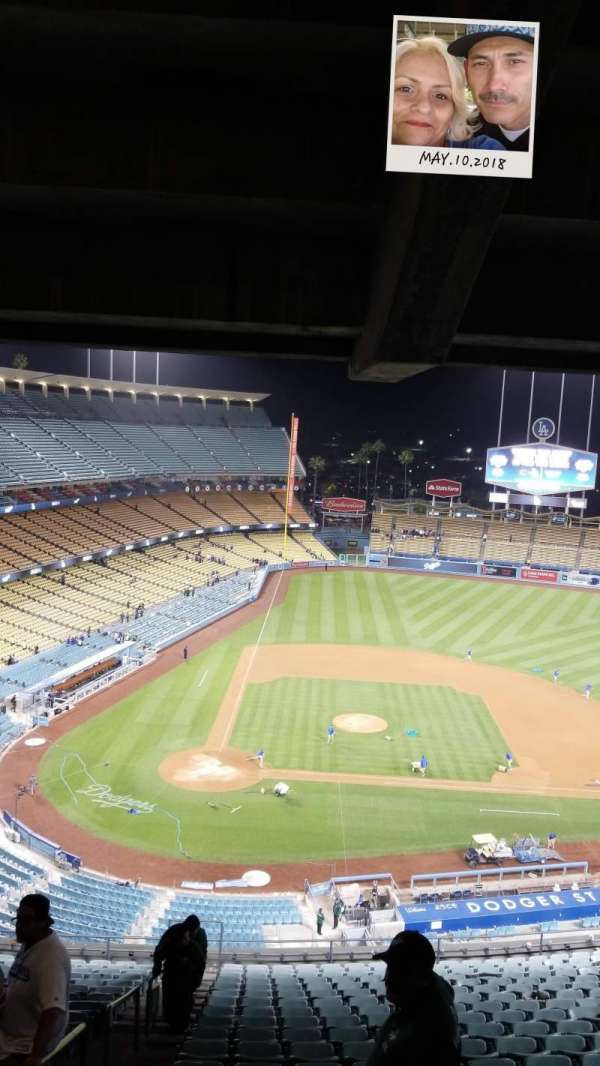 Dodger Stadium, section: 10RS, row: P, seat: 4