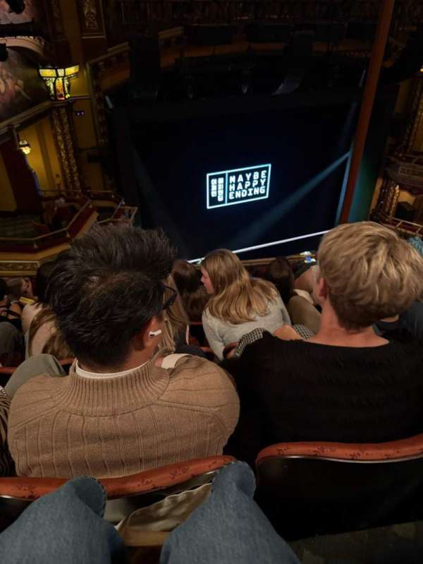 Belasco Theatre, section: Balcony L, row: F, seat: 13