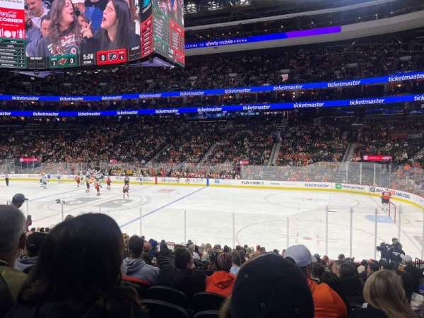 Xfinity Mobile Arena, section: 115, row: 18, seat: 7