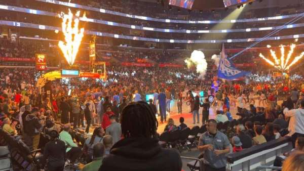 Crypto.com Arena, section: 113, row: 5, seat: 9