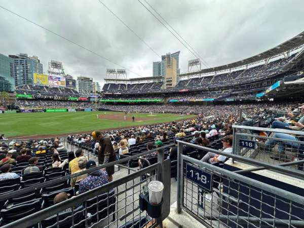 Petco Park, section: 118, row: 27, seat: 2