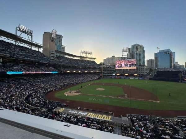 Petco Park, section: 207, row: 1, seat: 12