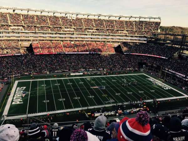 Gillette Stadium, section: 334, row: 17, seat: 20